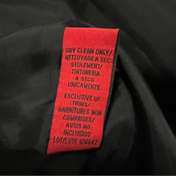 JS Collections Black Cream Ruffle Neck Cocktail dress size 8 - Picture 12 of 14